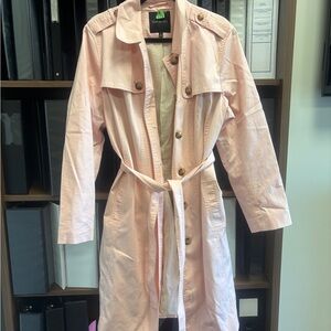 Talbots Light Pink Trench Coat